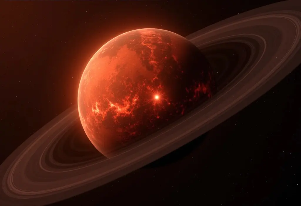 Der Exoplanet Proxima Centauri b der als Beispiel für Planeten im nächsten Sternensystem dient