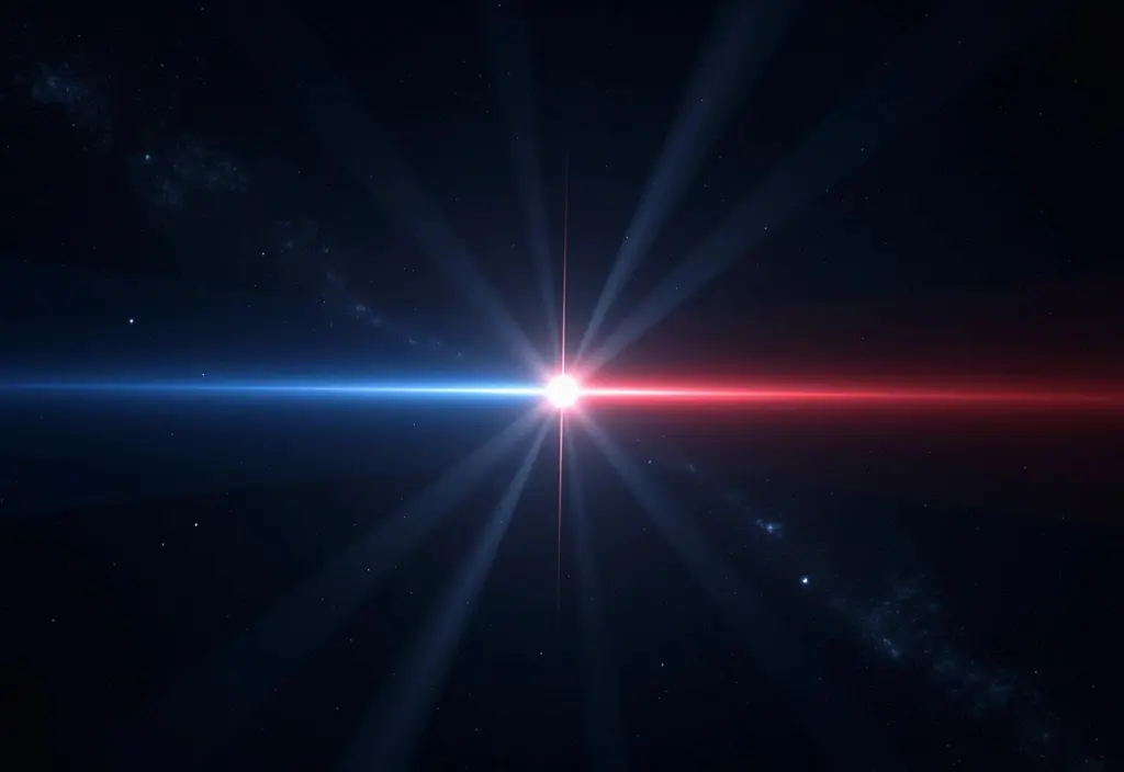 Die farbliche Verschiebung eines Sterns als eine der Methoden zur Entdeckung von Exoplaneten
