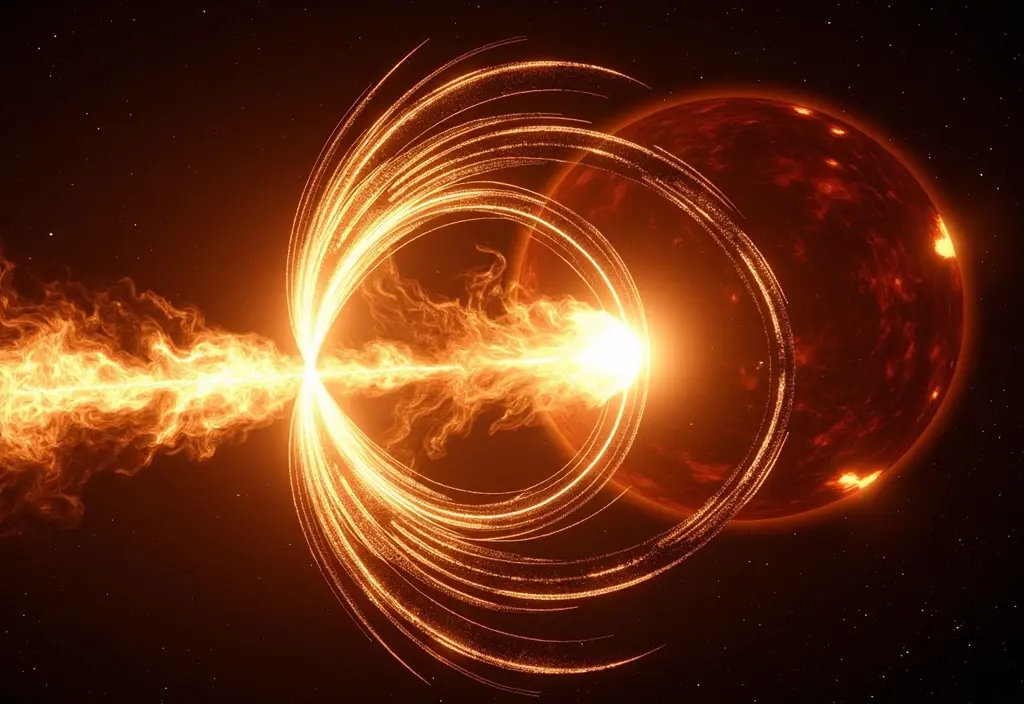 Ein Peitscheneffekt von Magnetwellen der erklärt warum die Sonnenkorona so heiß ist