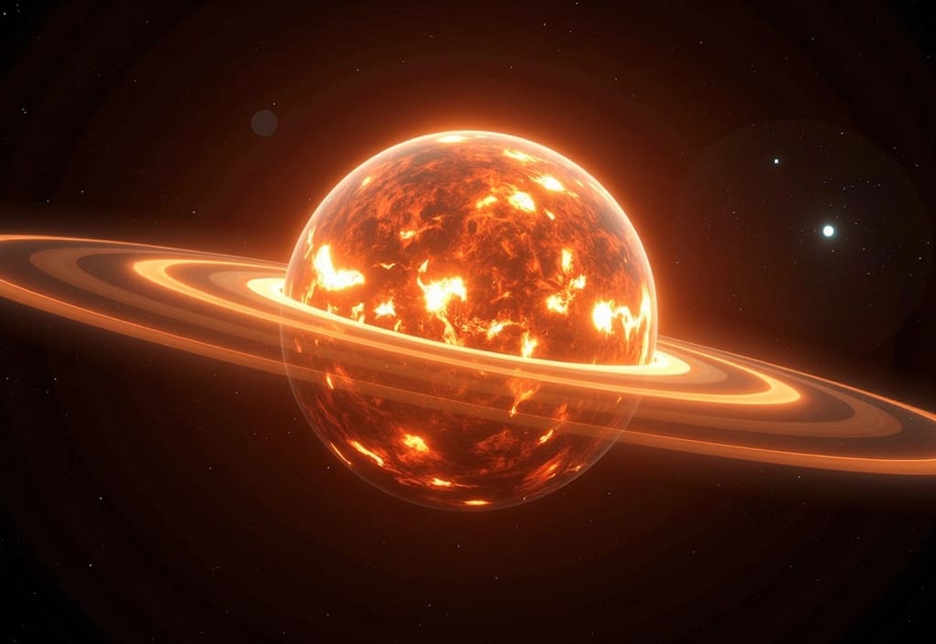 Ein schützendes Magnetfeld das eine der wesentlichen Bedingungen für bewohnbare Planeten darstellt