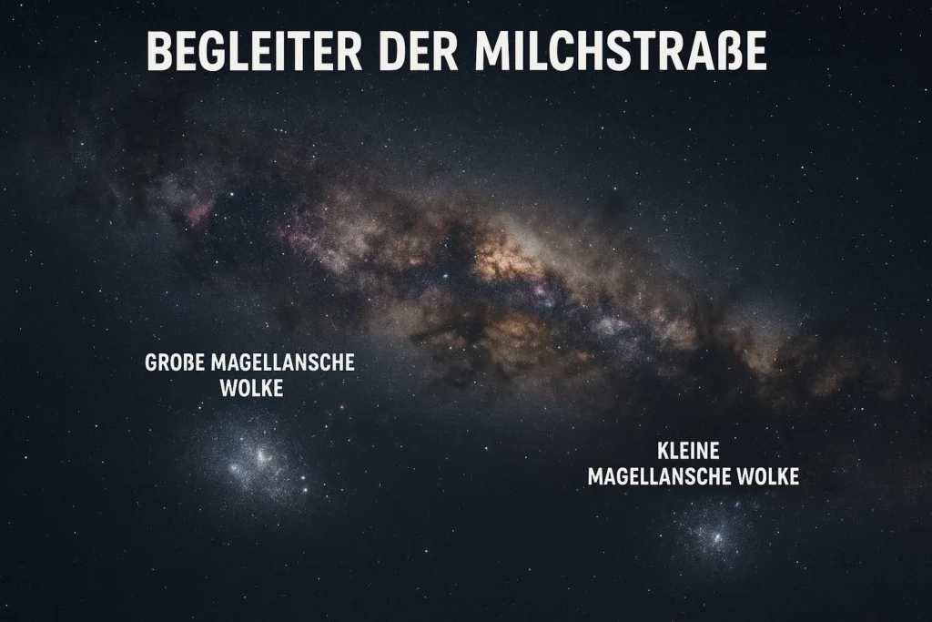 sind Magellansche Wolken Begleiter der Milchstraße sind Magellansche Wolken Begleiter der Milchstraße